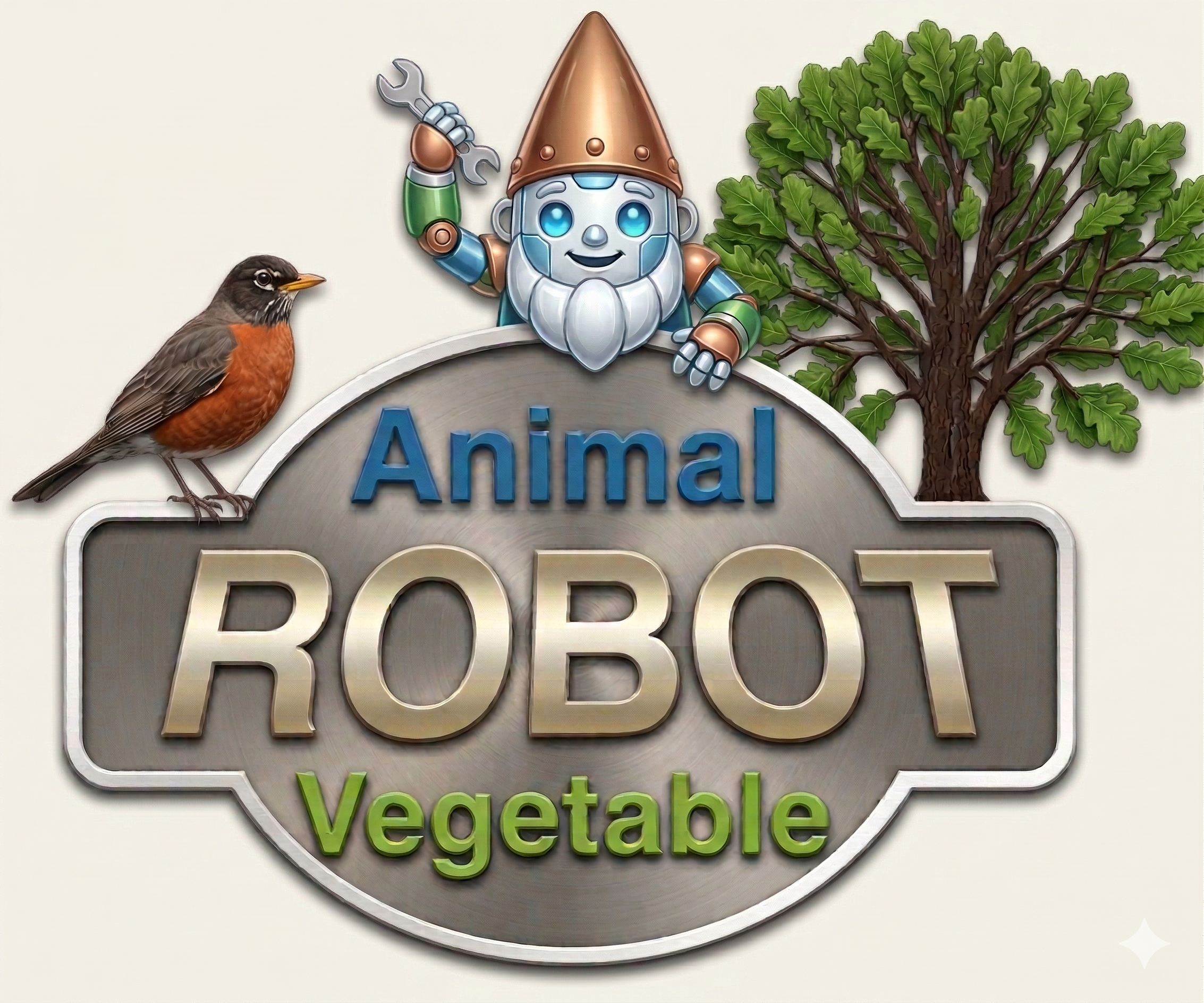 AVR: Animal Vegetable Robot logo